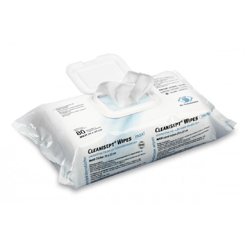 MYC-01 Salviette senza alcool per la disinfezione con panno. Contenuto della confezione 100 pezzi, salvietta da 20×22 cm